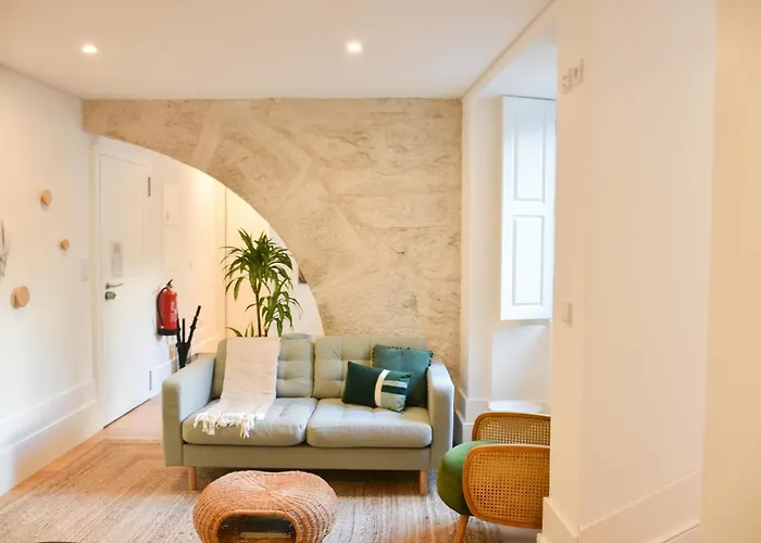 Apartment Lindo 2 Quartos Com Patio - Batalha - C Porto