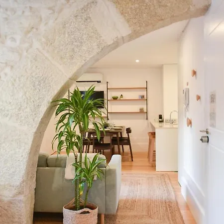 Lindo 2 Quartos Com Patio - Batalha - C Appartement Porto