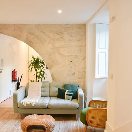 Apartment Lindo 2 Quartos Com Patio - Batalha - C Porto